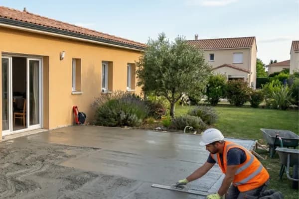Terrasse attenante